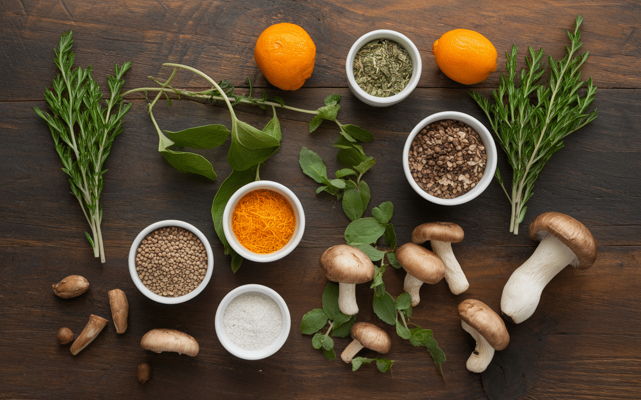 herbes épices pour pintade en cocotte