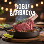 plat de boeuf barbacoa effiloché dans cocotte