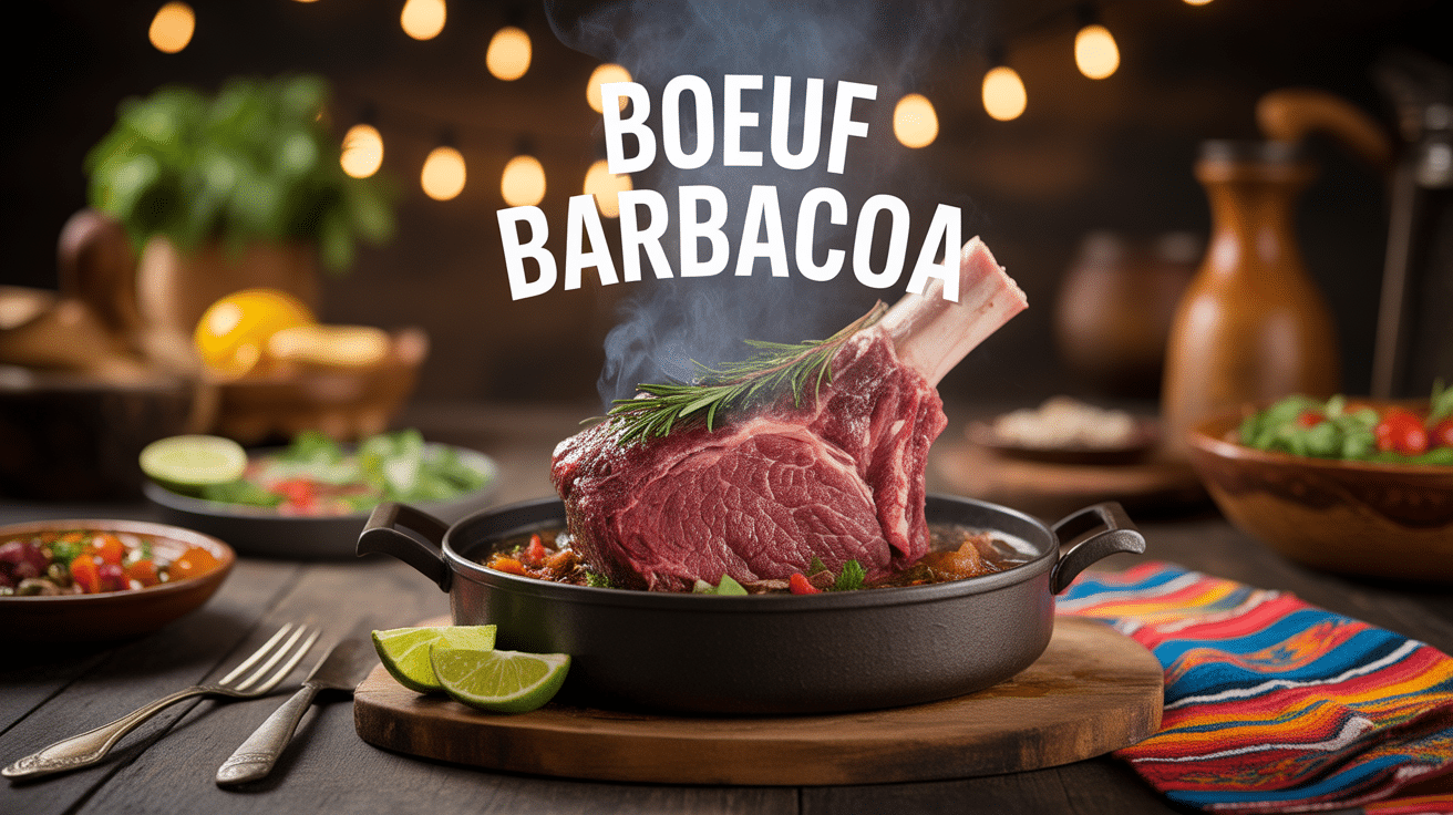 plat de boeuf barbacoa effiloché dans cocotte