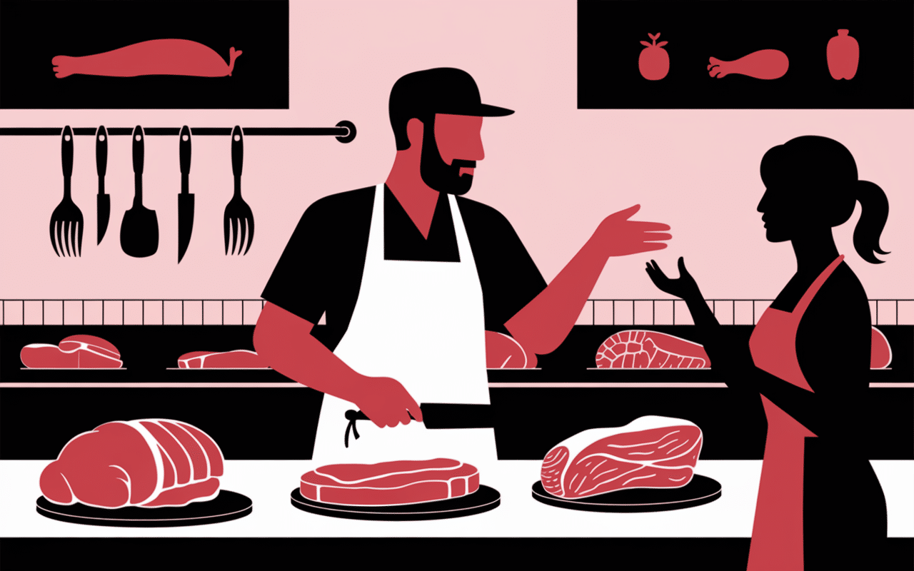 Conseils client boucherie halal la basse cote de la roseraie