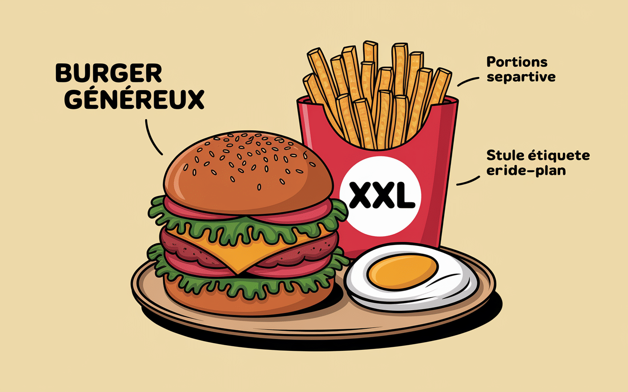 composition prix menu maxi best of burger frites boisson