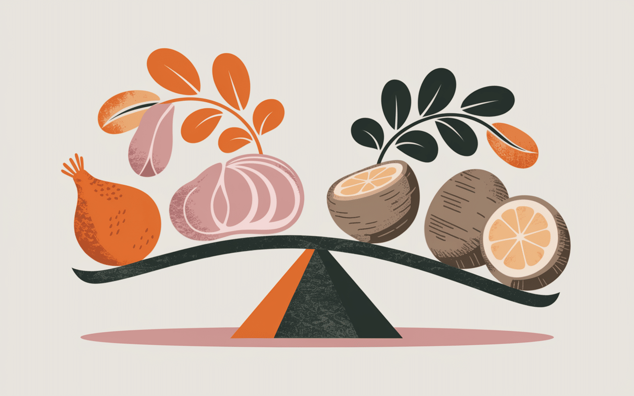 balance viande patate douce harmonie culinaire