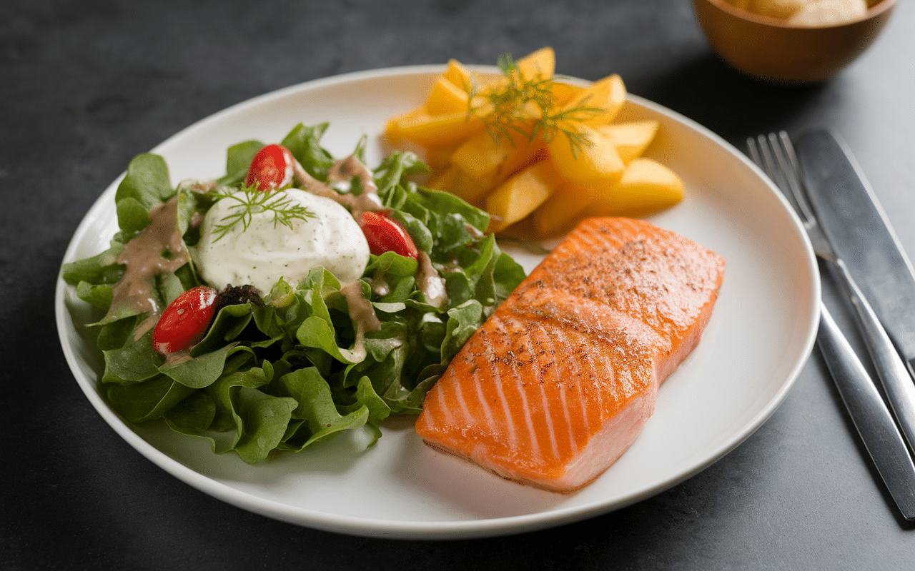 Servir sauce céleri rémoulade yaourt sur plats