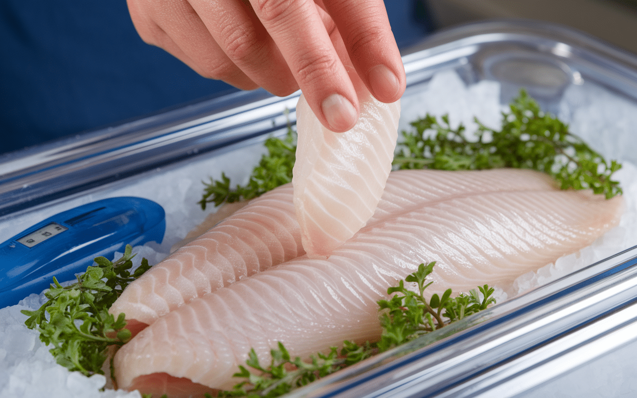 filet de lingue fraîcheur congélation