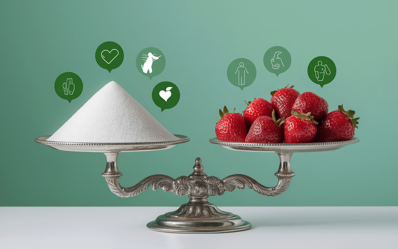 Balance vintage confiture sans sucre fruits santé