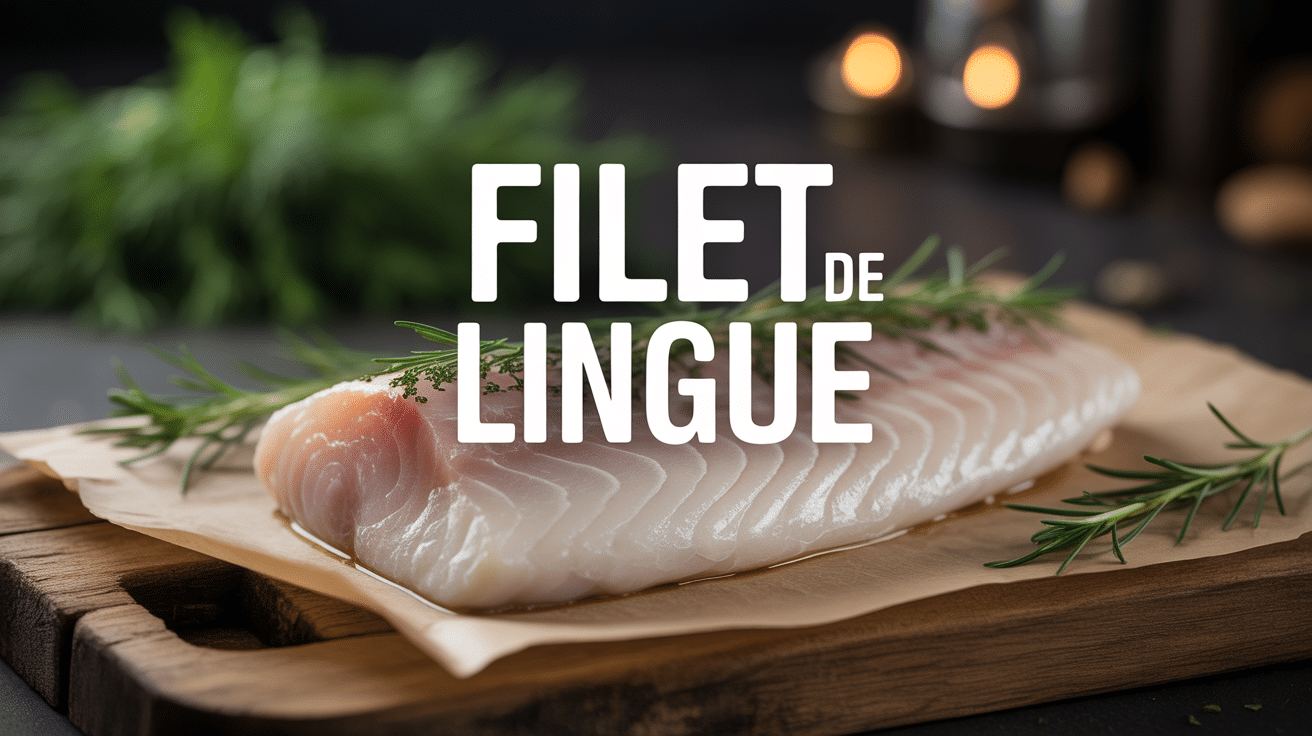 filet de lingue frais et herbes
