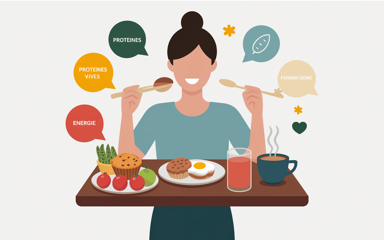 petit dejeuner mac morning sain nutritif