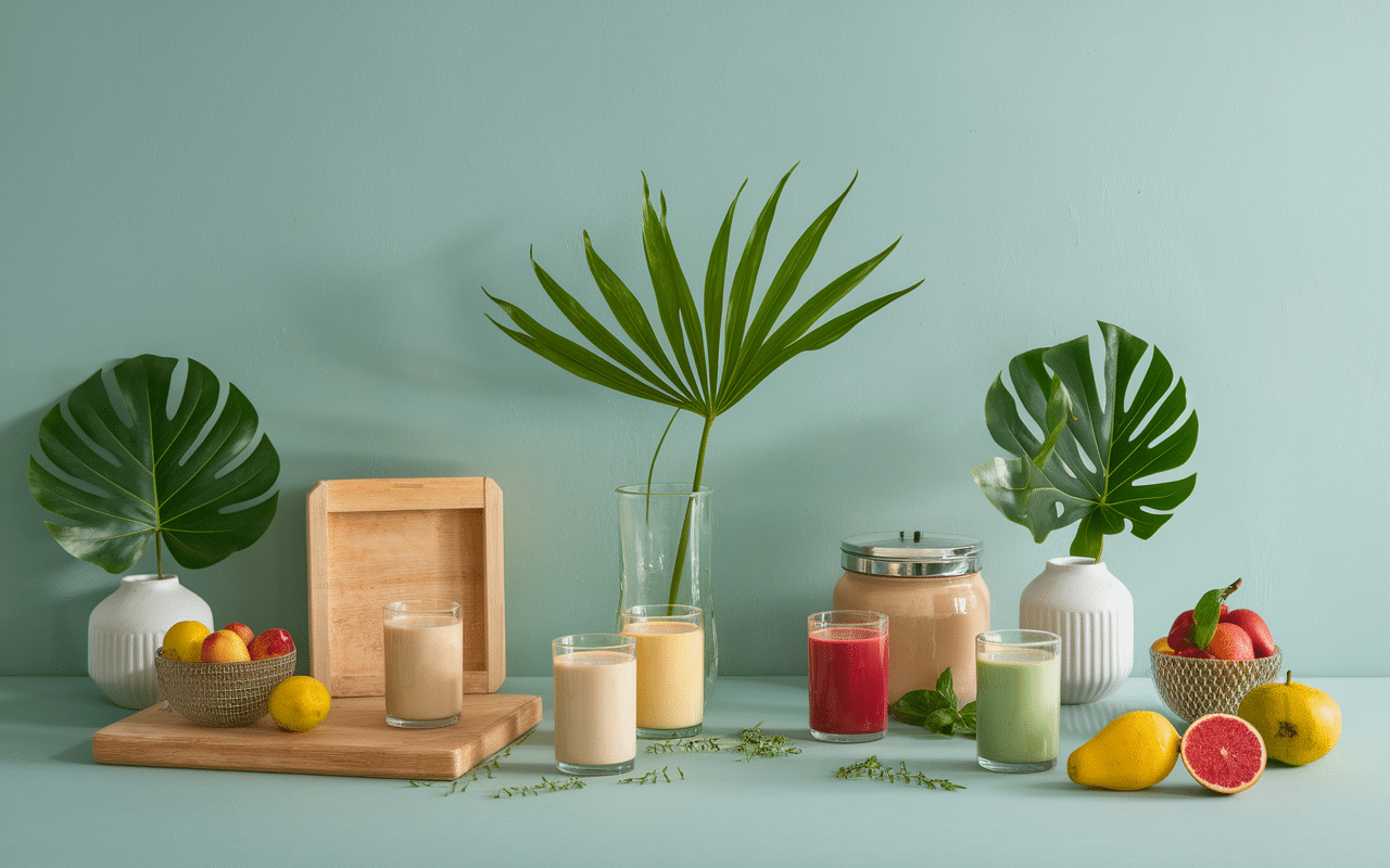 machine à lait végétal avec laits et produits sains