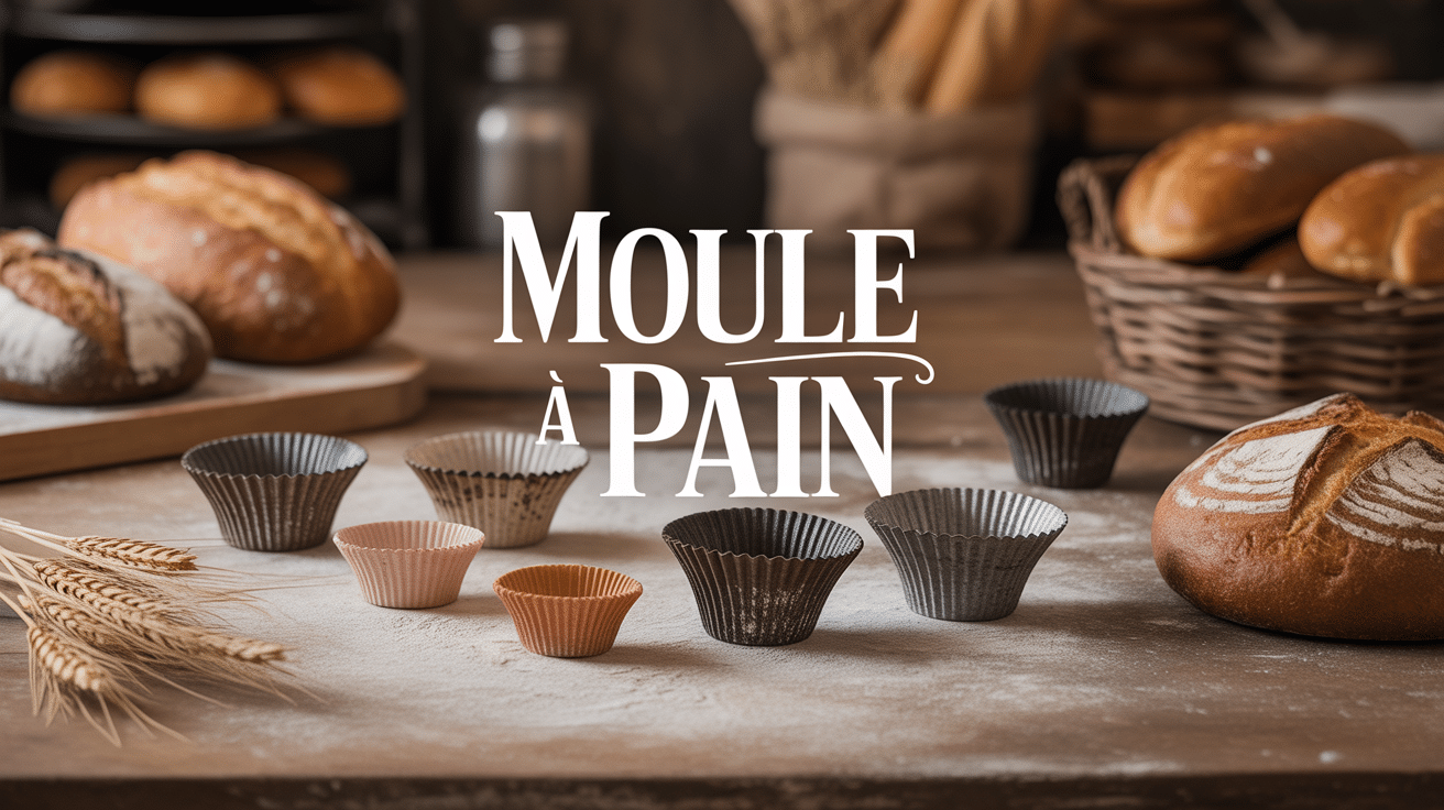 Moule a pain differents materiaux pains dores