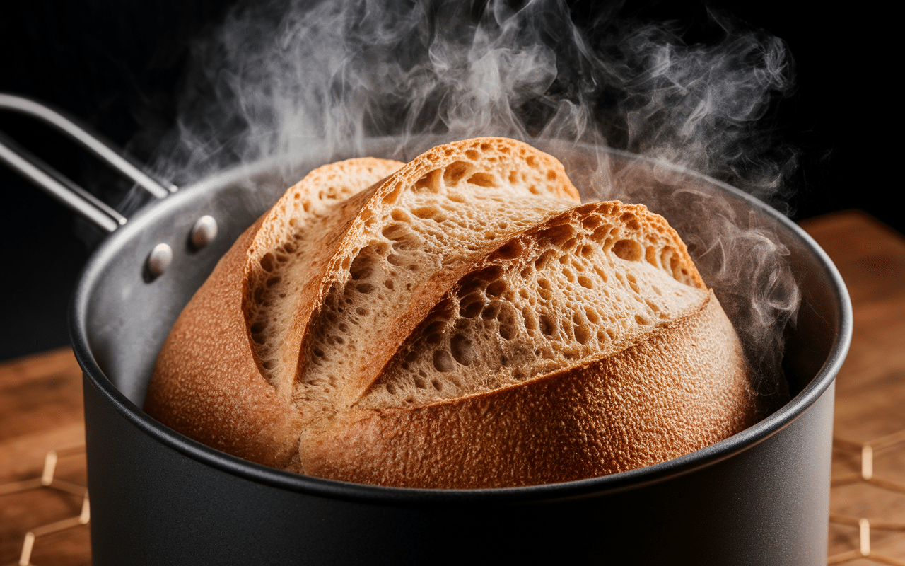 Moule a pain mie alveolee croute doree