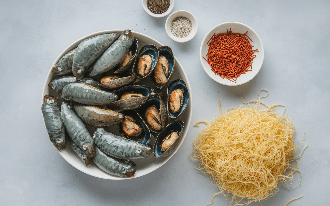 recette fideua catalane ingrédients frais fruits de mer