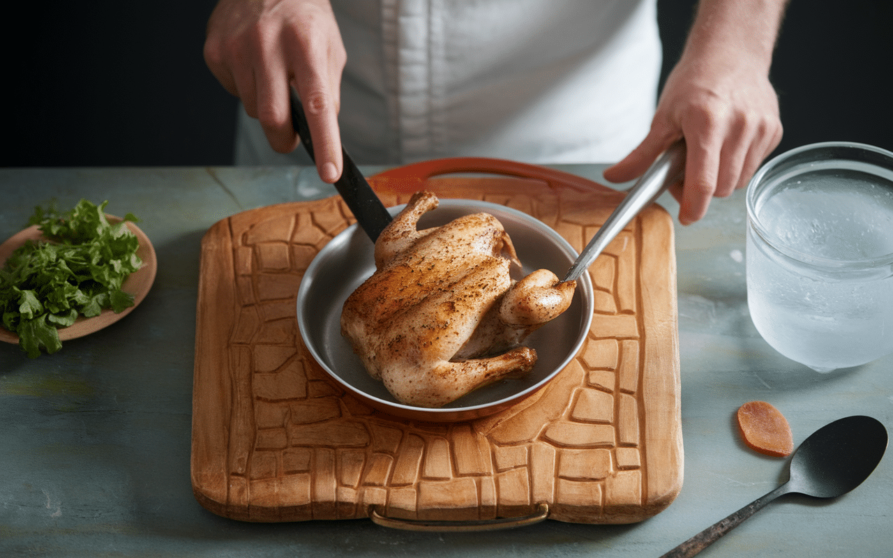 cuisson et découpe salade de poulpe à la sicilienne