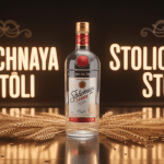 stolichnaya stoli vodka premium bouteille élégante