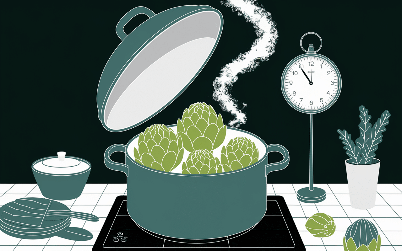 temps de cuisson pour artichauts à la cocotte-minute cocotte-minute et vapeur