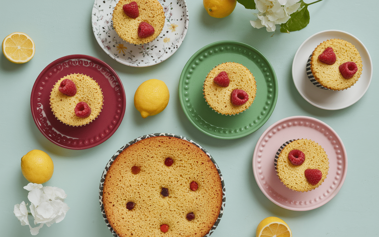 variations gateau citron vert muffins coco framboise