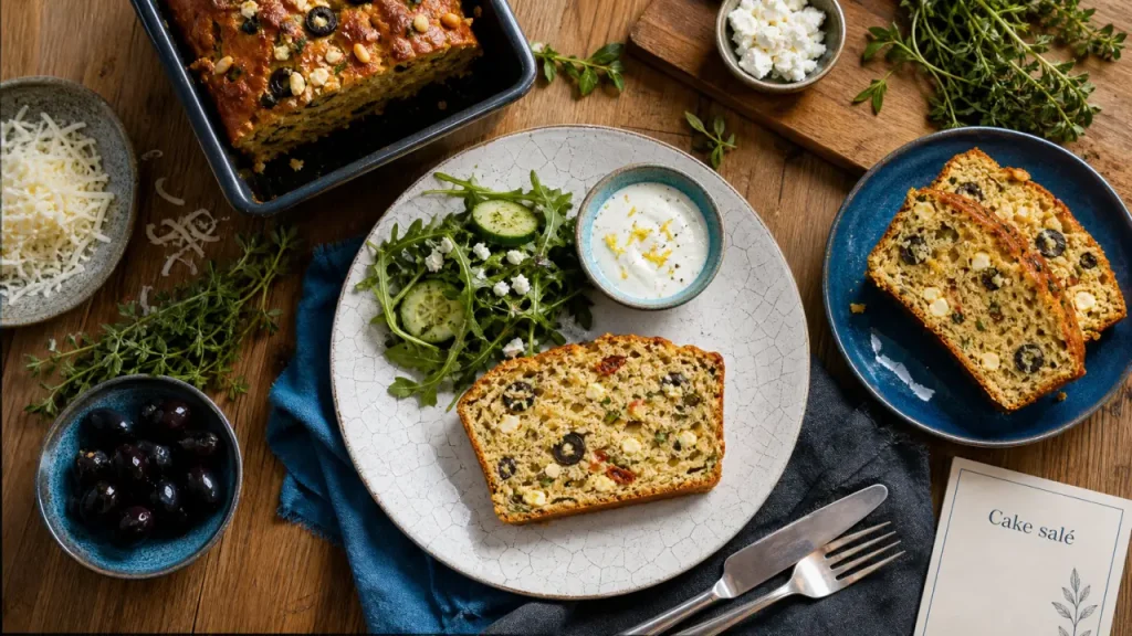 Recette salée facile : cake de base, variantes et réflexes pour éviter l’excès de sel