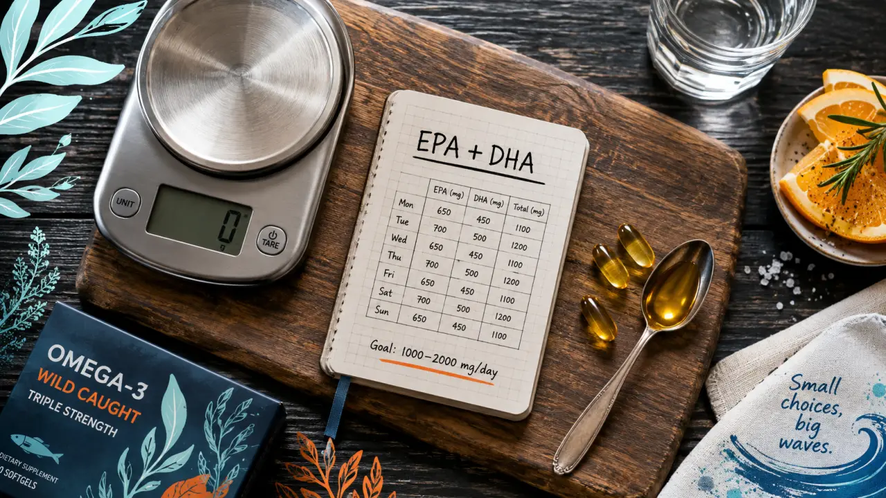 Combien de gelule omega 3 par jour pour 250 à 500 mg EPA DHA ?